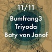 11. 11. 2017 - Bumfrang3, Triyoda, Baty von Janof - Most - V+V Rock bar
