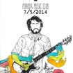 7. 5. 2014 - Tim Kasher (USA), Black Tar Jesus - Plzeň - Pohoda Music Club
