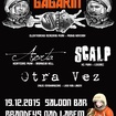19. 12. 2015 - Gagarin, Aorta, Scalp, Otra Vez - Brandýs nad Labem - Saloon
