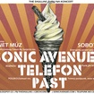 1. 4. 2017 - Sonic Avenues (CA), Past (PL), Telefon - Brno - Kabinet Múz
