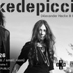15. 9. 2026 - hackedepicciotto (DE/USA) - Praha - Archa+ (malý sál)
