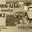 25. 3. 2019 - 50 let Klubu 007, E-Turn (USA), Ptakz - Praha - 007 Strahov
