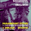 8. 11. 2025 - Paramount Styles Trio, Jiří Imlauf (Houpací koně), Sviatyj (PL) - Soulkostel u Vernéřovické studánky
